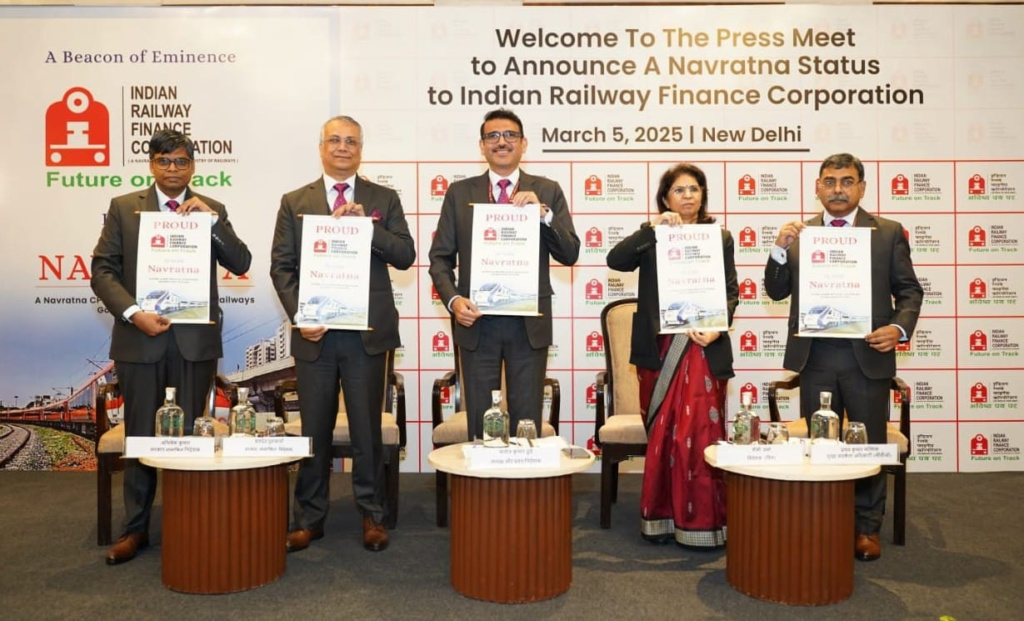 Indian Railway Finance Corporation awarded Navratna status by Government of India